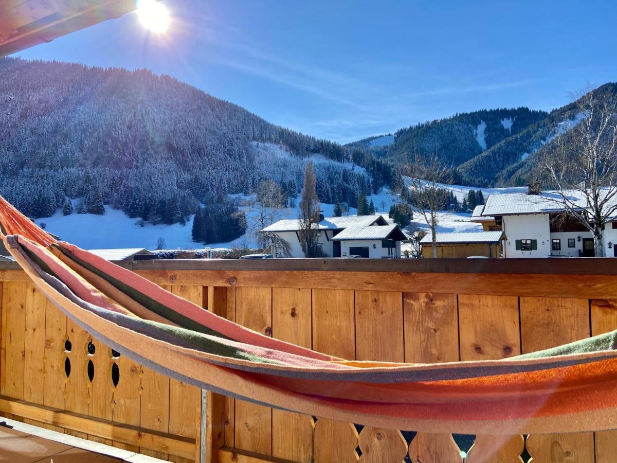 Ferienwohnung mit Bergblick Unterammergau Exterior foto