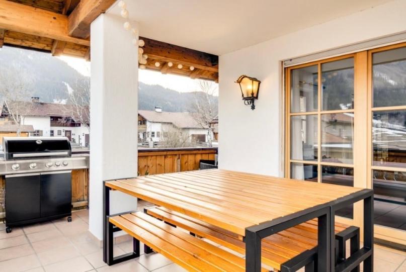 Ferienwohnung mit Bergblick Unterammergau Exterior foto