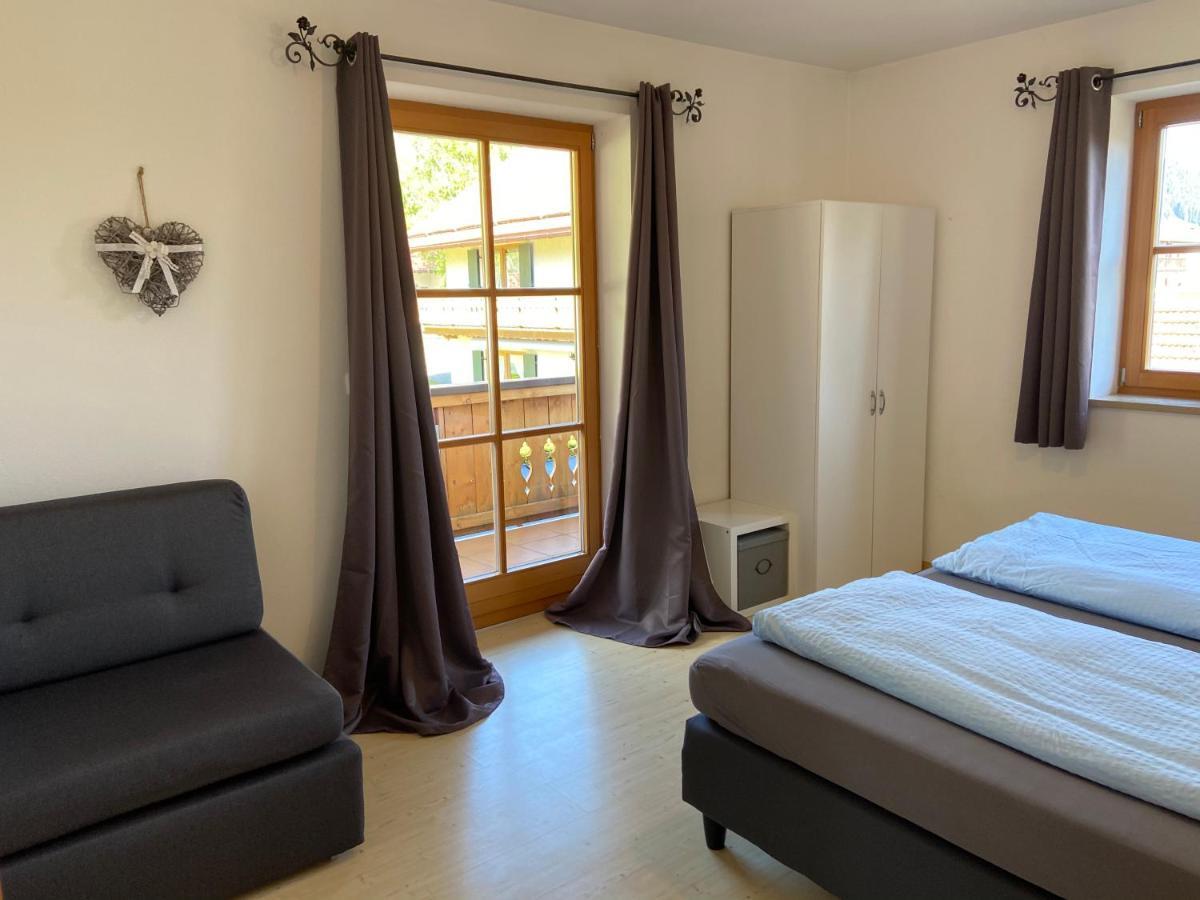 Ferienwohnung mit Bergblick Unterammergau Exterior foto